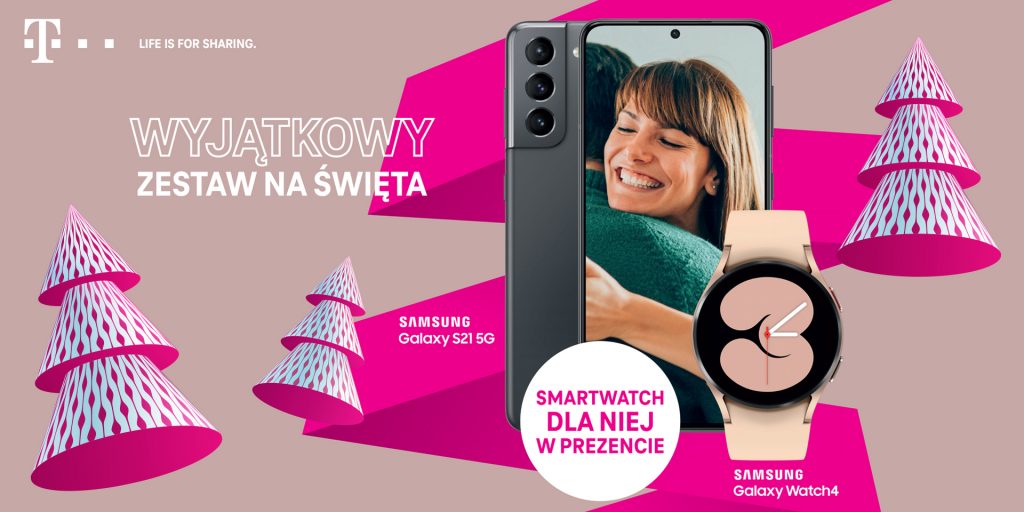 smartwatch w prezencie oferta świąteczna w t-mobile