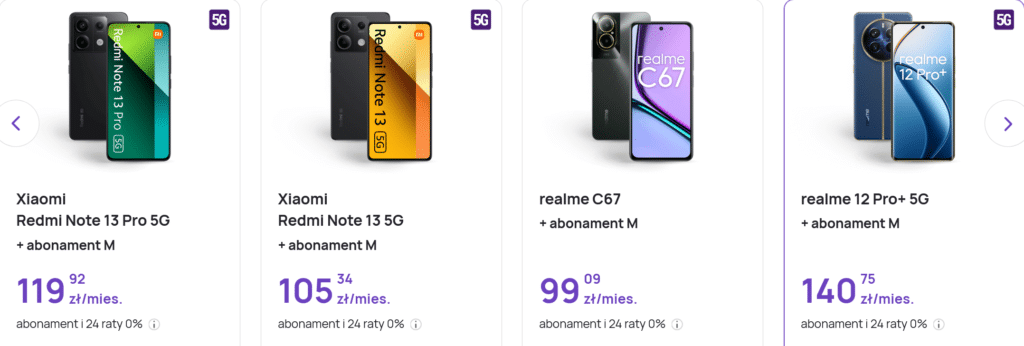 promocja smart deals zajawka ceny ytelefonów z abonamentem play 2024 listopad